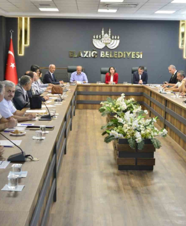 Elazığda İl Hayat Boyu Öğrenme Komi̇syonu Toplantısı