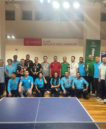 Elazığda Kamu Spor Oyunları Tamamlandı