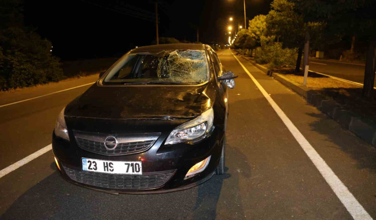 Elazığda Otomobi̇li̇n Çarptığı Kadın Kurtarılamadı