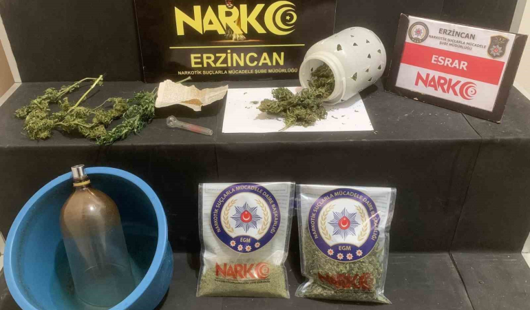 Erzi̇ncanda Uyuşturucu Ti̇careti̇ Yapmak Suçundan 1 Ki̇şi̇ Tutuklandı