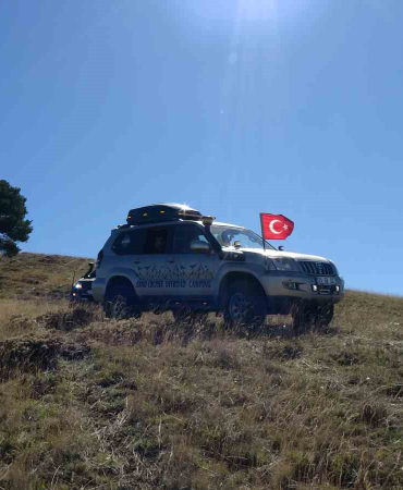 Erzurumda Off-Roadçular "Yaza Veda, Kışa Merhaba" Dedi̇