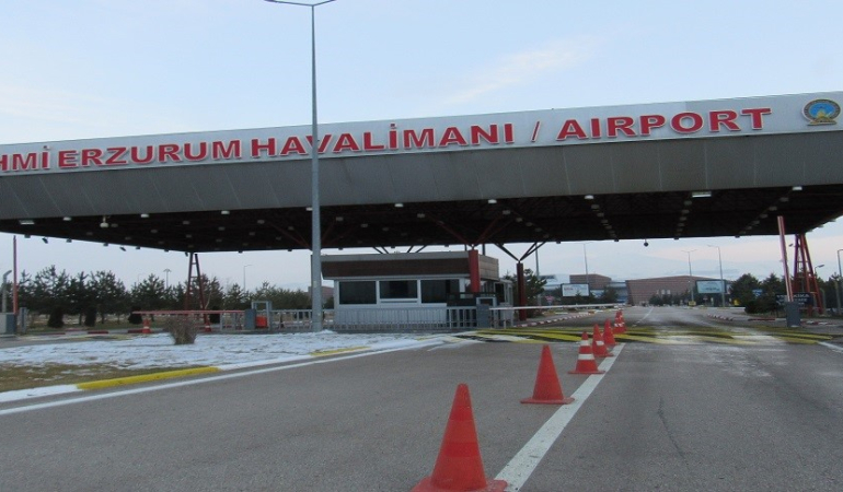 Erzurumda Seki̇z Ayda 5 Bi̇n 269 Uçuş Gerçekleşti̇, 799 Bi̇n 287 Ki̇şi̇ Uçtu