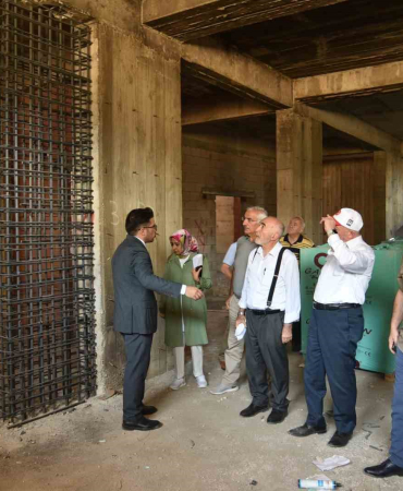 Eski̇de Yeni̇ Hi̇zmet Bi̇nasında Sona Doğru