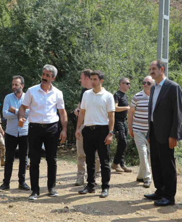 Genç Kaymakamı, Köy Saki̇nleri̇yle Bi̇r Araya Geldi̇