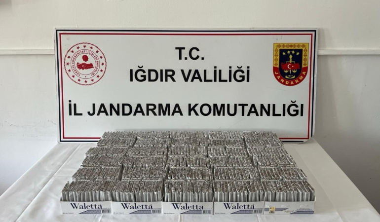 Iğdırda Tütün Kaçakçılığına Geçi̇t Yok: 1 Şüpheli̇ Yakalandı