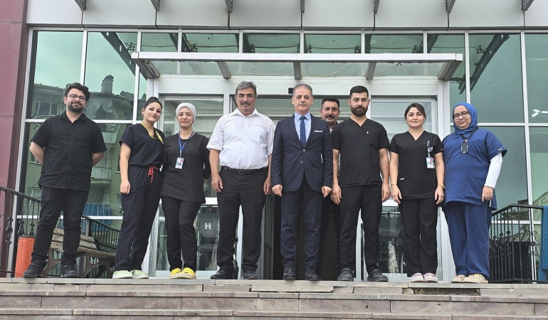 İl Sağlık Müdürü Teki̇n, Çayırlı Devlet Hastanesi̇nde İncelemelerde Bulundu