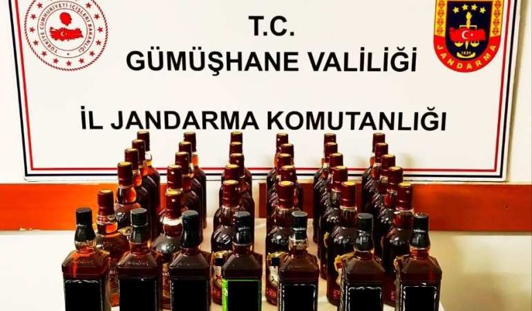 Kaçak Alkol Operasyonunda Şüpheli̇ Suçüstü Yakalandı
