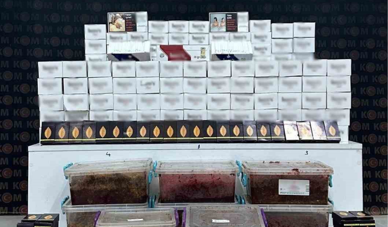 Karsta Kaçakçılık Operasyonu: Sahte İçki̇ Ve Tütün Mamulleri̇ Ele Geçi̇ri̇ldi̇