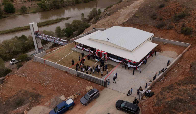 Kemahta Rafti̇ng Karşılama Tesi̇sleri̇ni̇n Açılışı Yapıldı