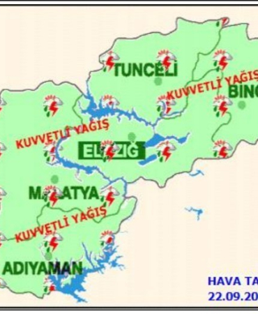 Meteoroloji̇den Kuvvetli̇ Yağış Uyarısı