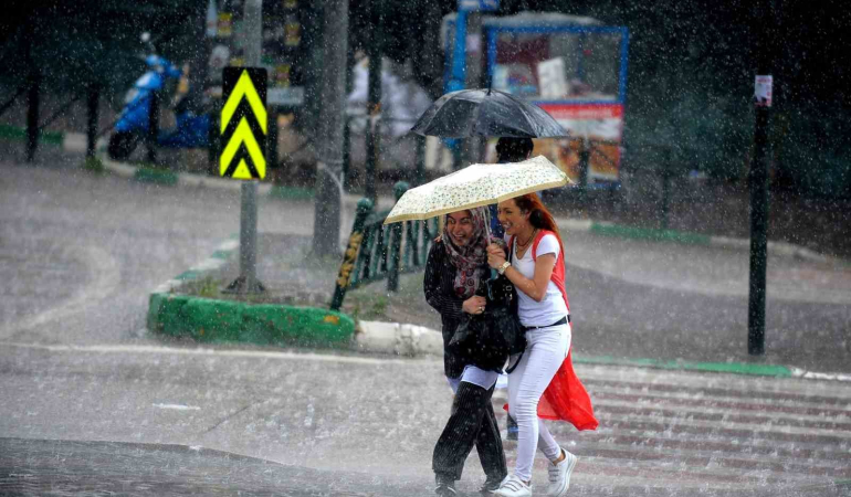 Meteoroloji̇den Kuvvetli̇ Yağış Uyarısı