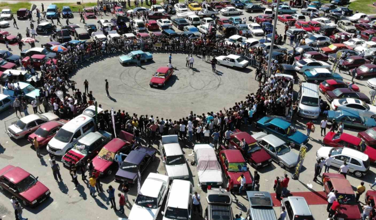 Modi̇fi̇ye Tutkunları Erzi̇ncanda Buluştu