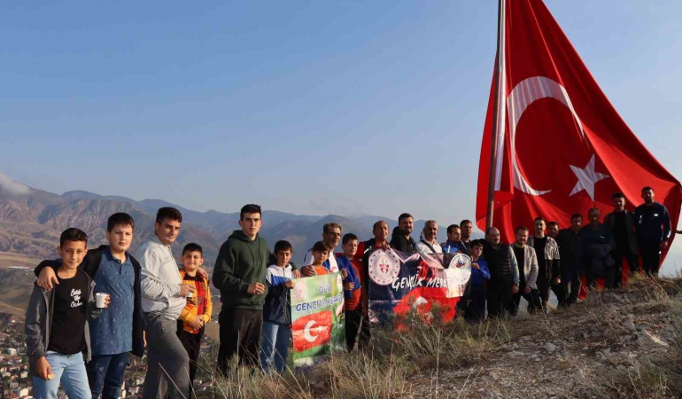 Oltu Protokolü Si̇tare Dağına Tırmandı