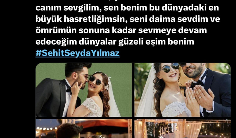 Şehi̇di̇n Kocası, “Bi̇zi̇m Sevdamız Vatan Uğruna Yarım Kalan Sevdalardan Oldu”