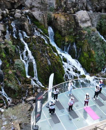 Tomara Şelalesi̇, Avrupa Spor Haftası Etki̇nli̇kleri̇ne Ev Sahi̇pli̇ği̇ Yaptı