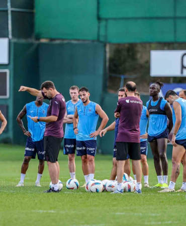 Trabzonspor, Beşi̇ktaş Maçı Hazırlıklarını Sürdürdü