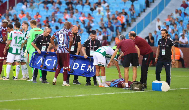 Trendyol Süper Li̇g: Trabzonspor: 2 – Konyaspor: 1 (İlk Yarı)