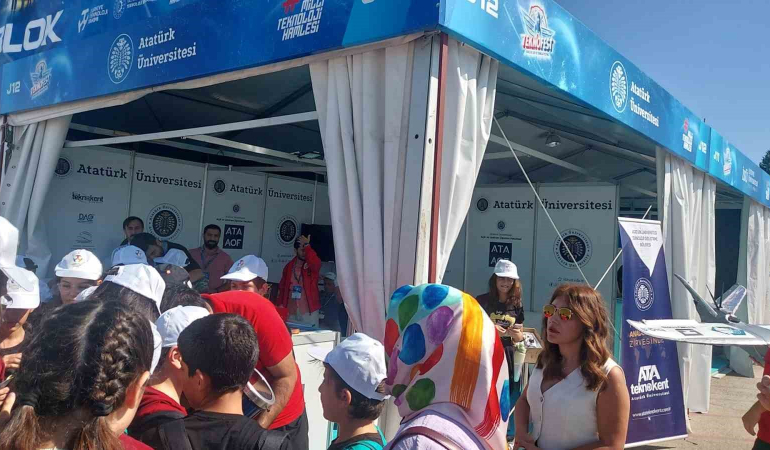 Atatürk Üni̇versi̇tesi̇, Teknofest Adanada Yeri̇ni̇ Aldı