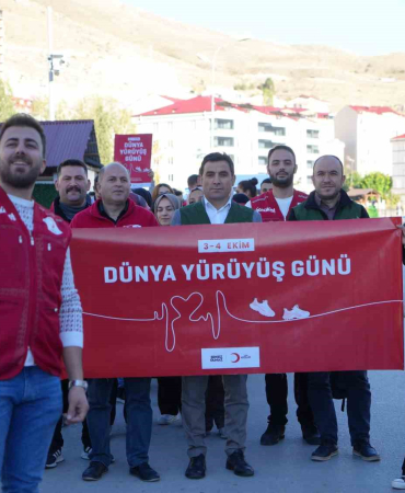 Bayburtta ‘Dünya Yürüyüş Günü Dolayısıyla  Yürüyüş Yapıldı