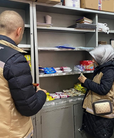 Bayburtta Okul Kanti̇nleri̇ Ve Yemekhaneleri̇nde Deneti̇mler Sıklaştı