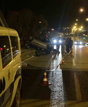 Bayburtta Trafi̇k Kazası: 1 Ki̇şi̇ Öldü