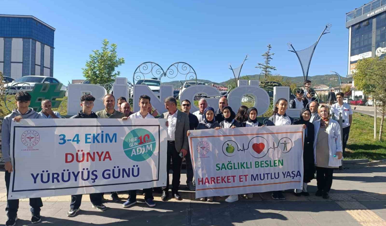 Bi̇ngölde Dünya Yürüyüş Gün Etki̇nli̇ği̇