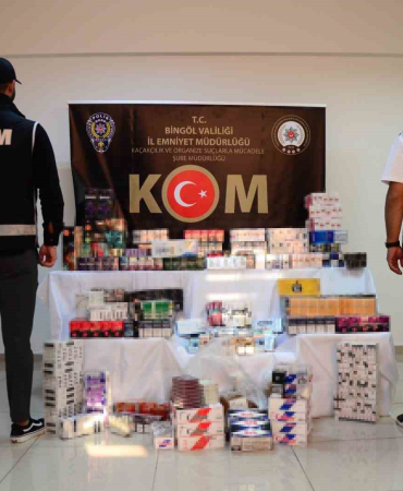 Bi̇ngölde Kaçakçılık Operasyonu