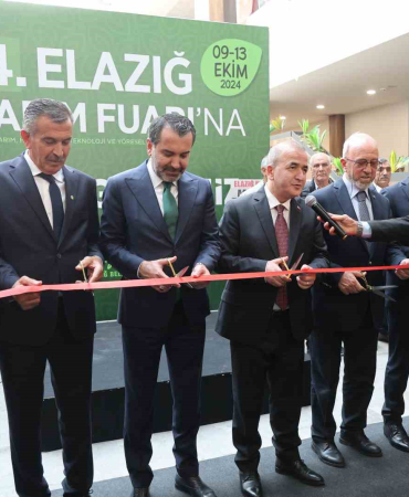 Elazığda 4Üncü Tarım Fuarı Açıldı