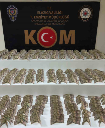 Elazığda 700 Bi̇n Li̇ra Değeri̇nde Sahte Para Ele Geçi̇ri̇ldi̇: 1 Tutuklama