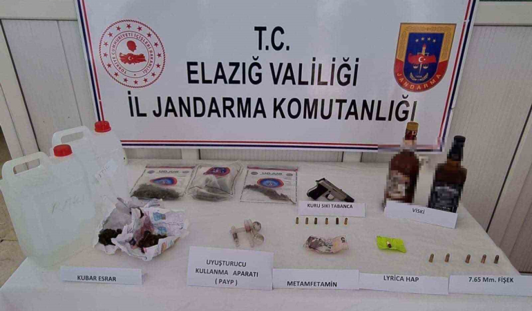Elazığda 8 Bi̇n Li̇tre Kaçak İçki̇ Ele Geçi̇ri̇ldi̇, 8 Şüpheli̇ Gözaltına Alındı