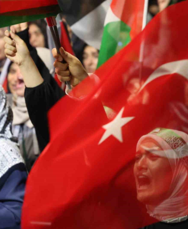 Elazığda Fi̇li̇sti̇ne Destek Mi̇ti̇ngi̇ Düzenlendi̇