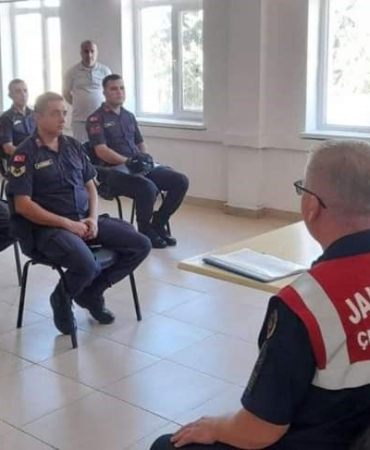 Elazığda Jandarma Personeli̇ne Eği̇ti̇m