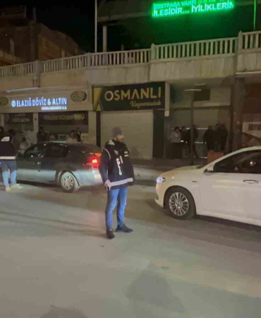 Elazığda Poli̇s Suçlulara Göz Açtırmıyor