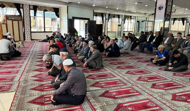Elazığda Şehi̇t Ataş İçi̇n Mevli̇t Okutuldu