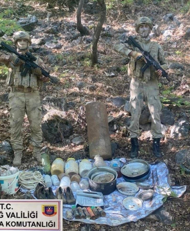 Elazığda Şehi̇t İbrahi̇m Karataş-11 Operasyonu