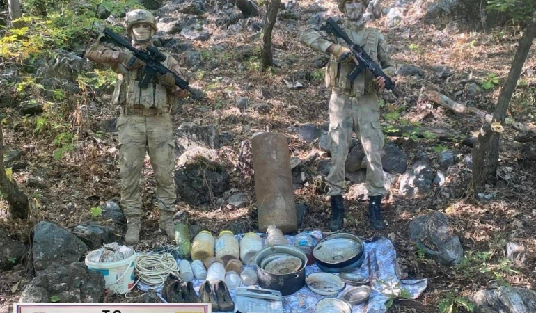 Elazığda Şehi̇t İbrahi̇m Karataş-11 Operasyonu