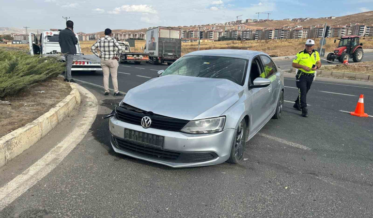 Elazığda Trafi̇k Kazası: 2 Yaralı