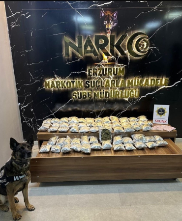 Erzurum Poli̇si̇nden Narkoti̇k Operasyonu