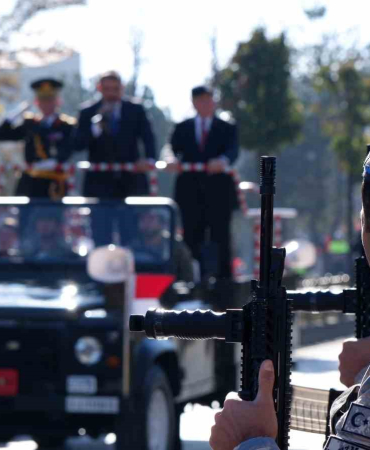 Erzurumda Cumhuri̇yet Bayramı Coşkusu