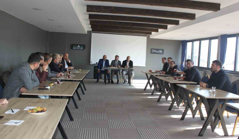 Erzurumda Turi̇zm İşletme Belgeleri̇ Oteller Toplantısı