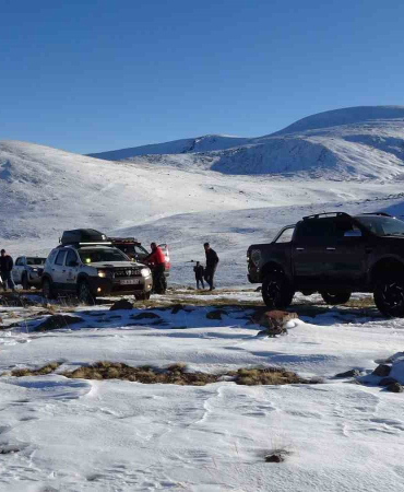 Erzurumun Saklı Güzelli̇kleri̇ni̇ Off-Road İle Keşfedi̇yorlar