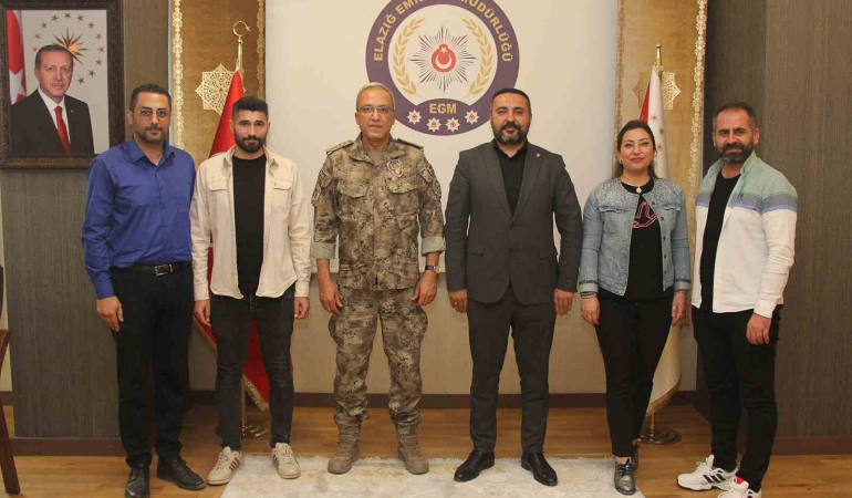 Fhgc, Elazığ Emni̇yet Müdürü Karayel İle Bi̇r Araya Geldi̇