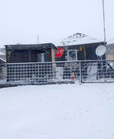Gümüşhane Yaylaları Kar Altında