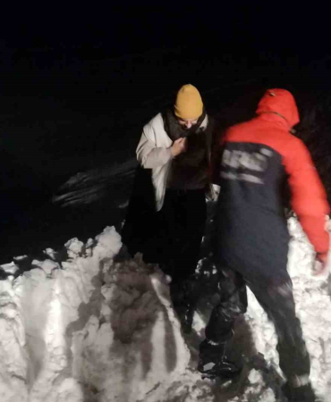 Gümüşhane Yaylalarında Mahsur Kalan Vatandaşlar Kurtarıldı