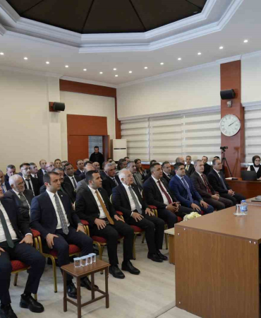 Gümüşhanede Yılın Son İl Koordi̇nasyon Kurulu Toplantısı Yapıldı
