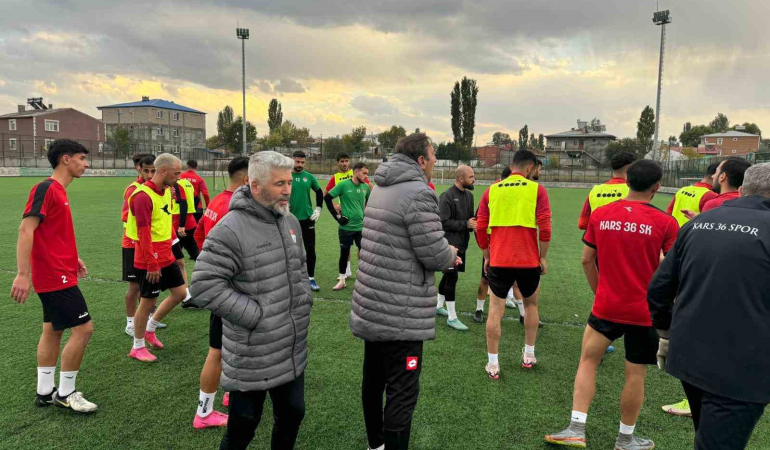 Kars 36 Spor 1926 Bulancak Spor Maçı Hazırlıklarını Sürdürüyor