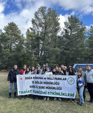 Karsta Doğa Yürüyüşü Ve Yaban Hayatı Gözlemi̇ Etki̇nli̇ği̇ Gerçekleşti̇ri̇ldi̇