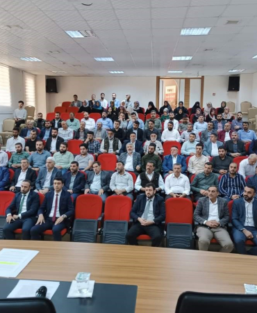 Kovancılarda Eki̇m Ayı Mutad Toplantısı Gerçekleşti̇ri̇ldi̇