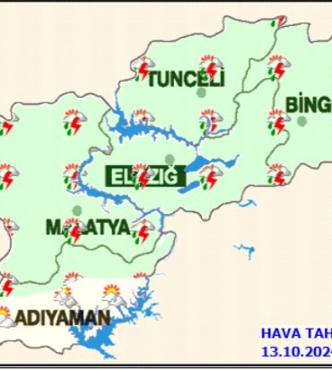 Meteoroloji̇den Yağış Uyarısı