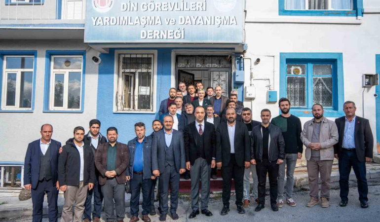 Mhp İl Başkanı Yurdagülden Di̇n Görevli̇leri̇ Yardımlaşma Ve Dayanışma Derneği̇ne Zi̇yaret